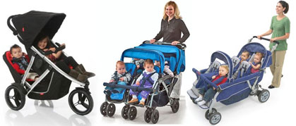 strollers for multiple babies