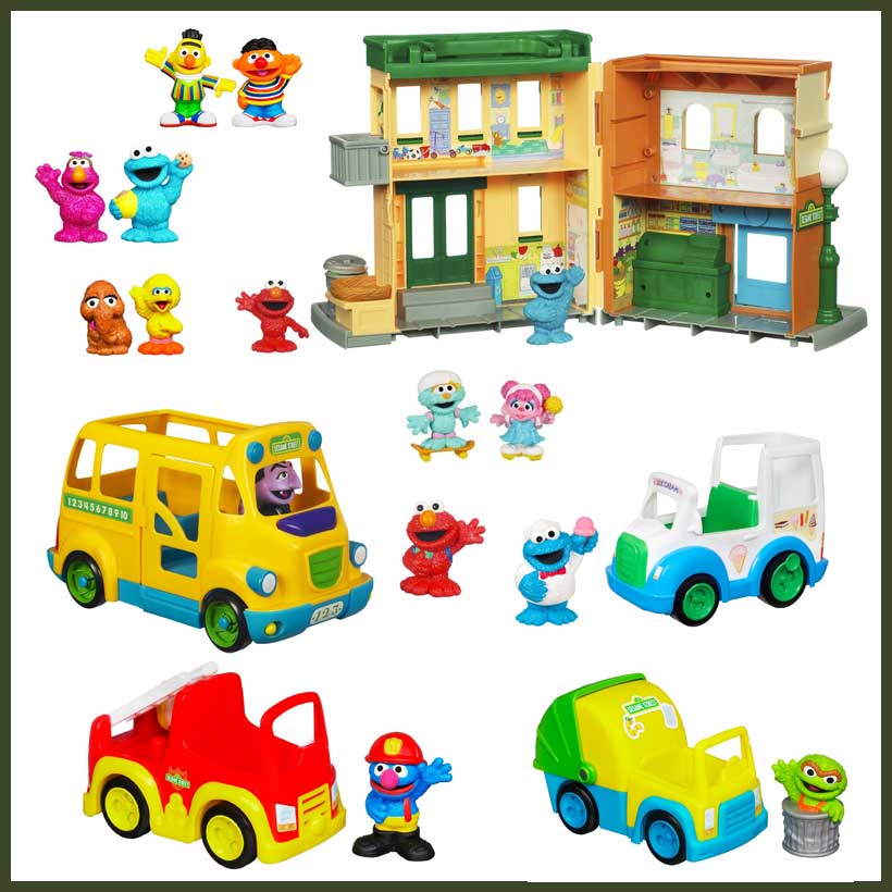 playskool sesame street playset