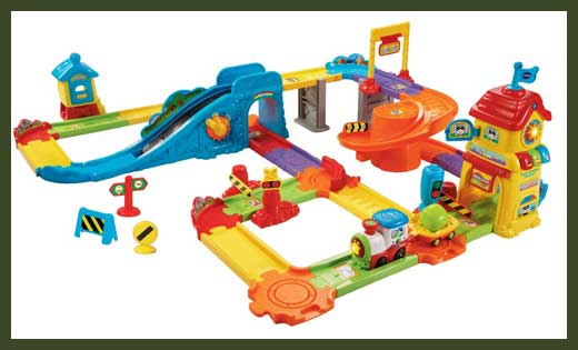 vtech toy train set
